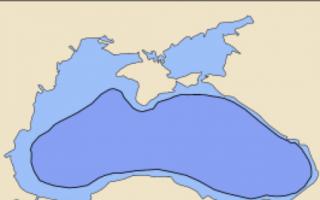Сравнительная характеристика черного и азовского морей